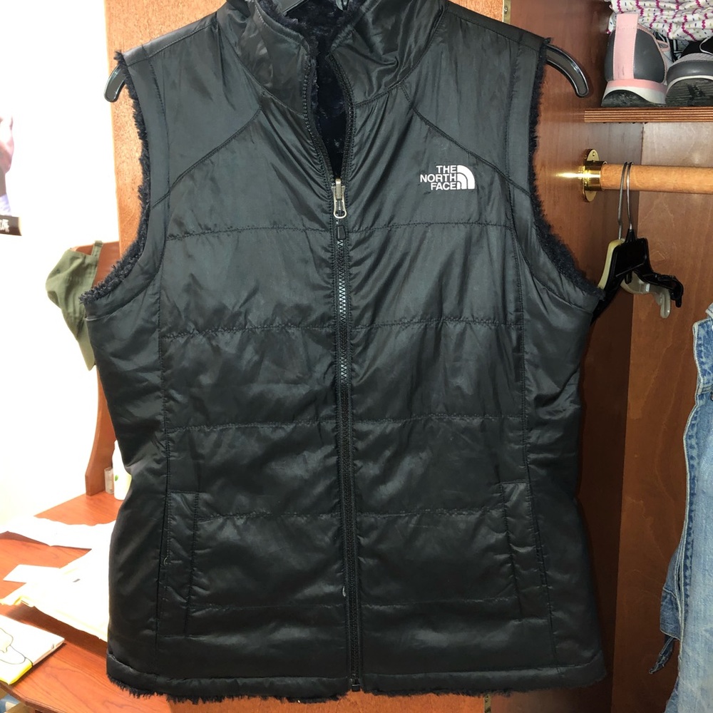 North Face reversible vest
